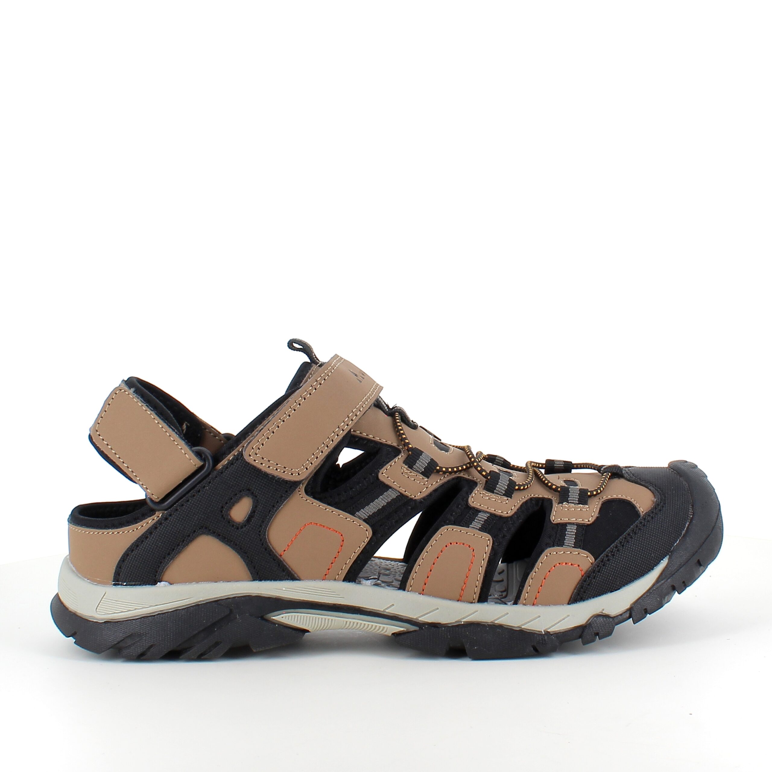 Lukket brun herresandal fra Whistler med aftagelig bagrem