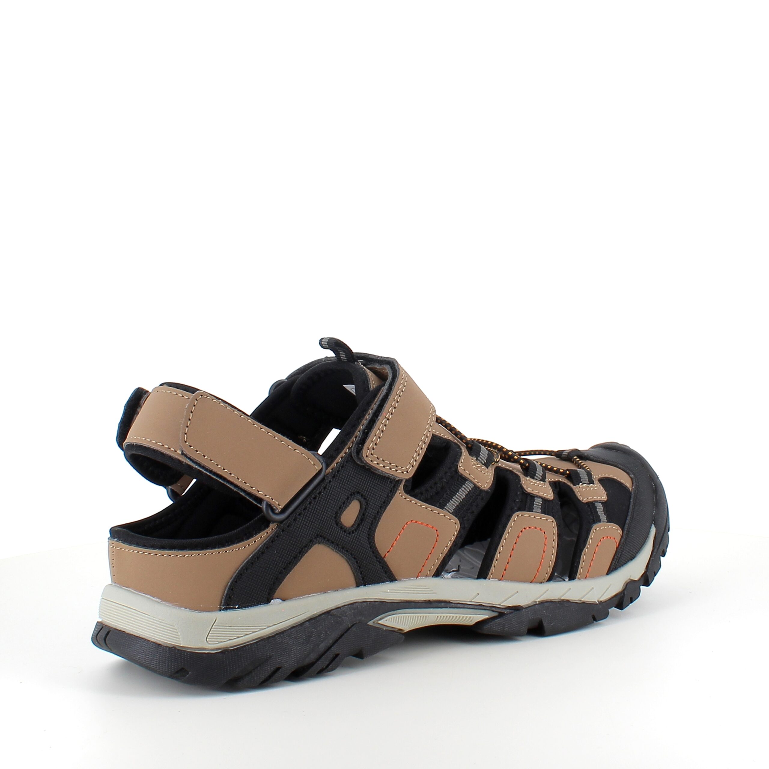 Lukket brun herresandal fra Whistler med aftagelig bagrem