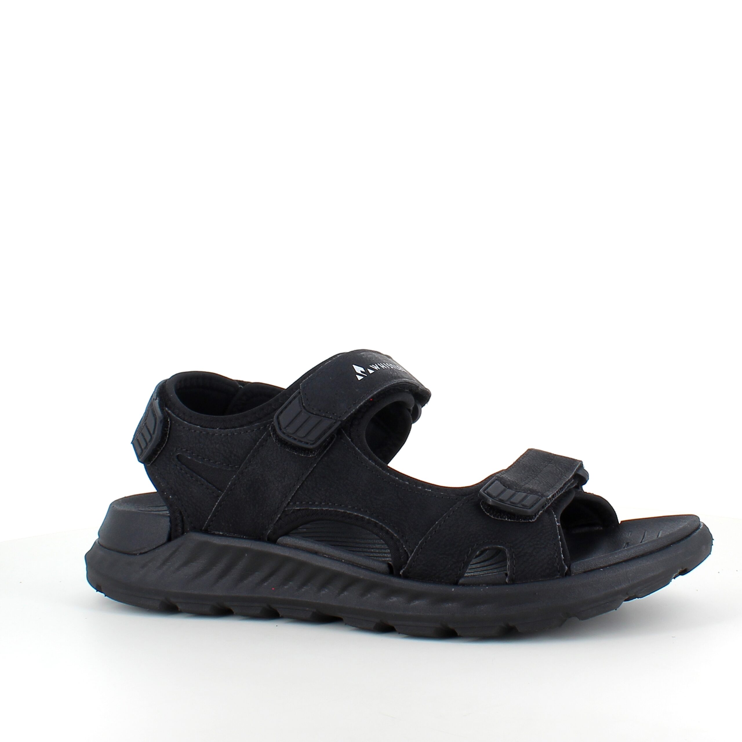 Sort herre vandresandal fra Whistler med god svangstøtte
