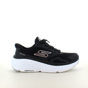Skechers Max Cushioning Sort slip on sneaker med maksimal stødabsorbering