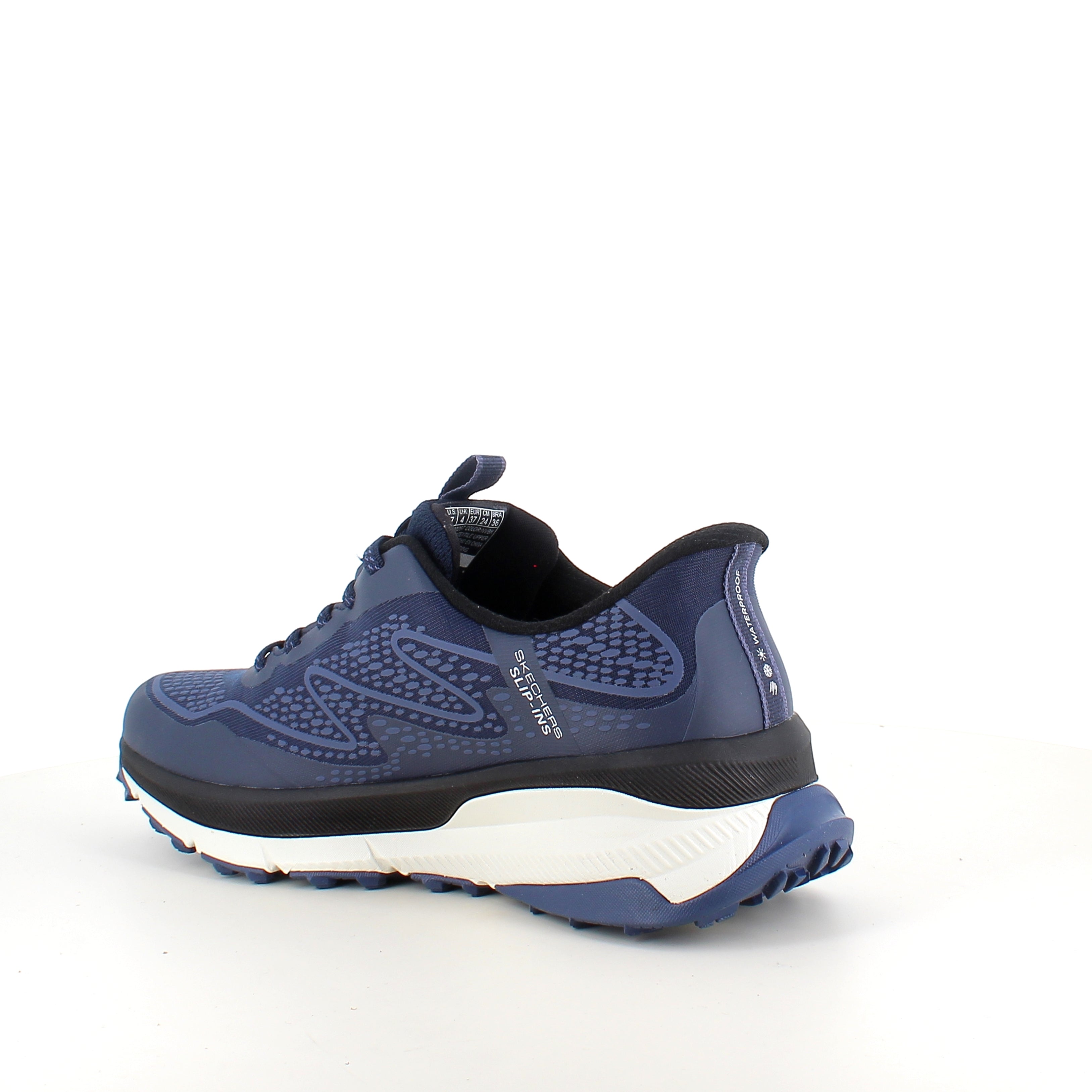 Skechers vandtæt sko med Slip-in, Memory Foam & god stødabsorbering