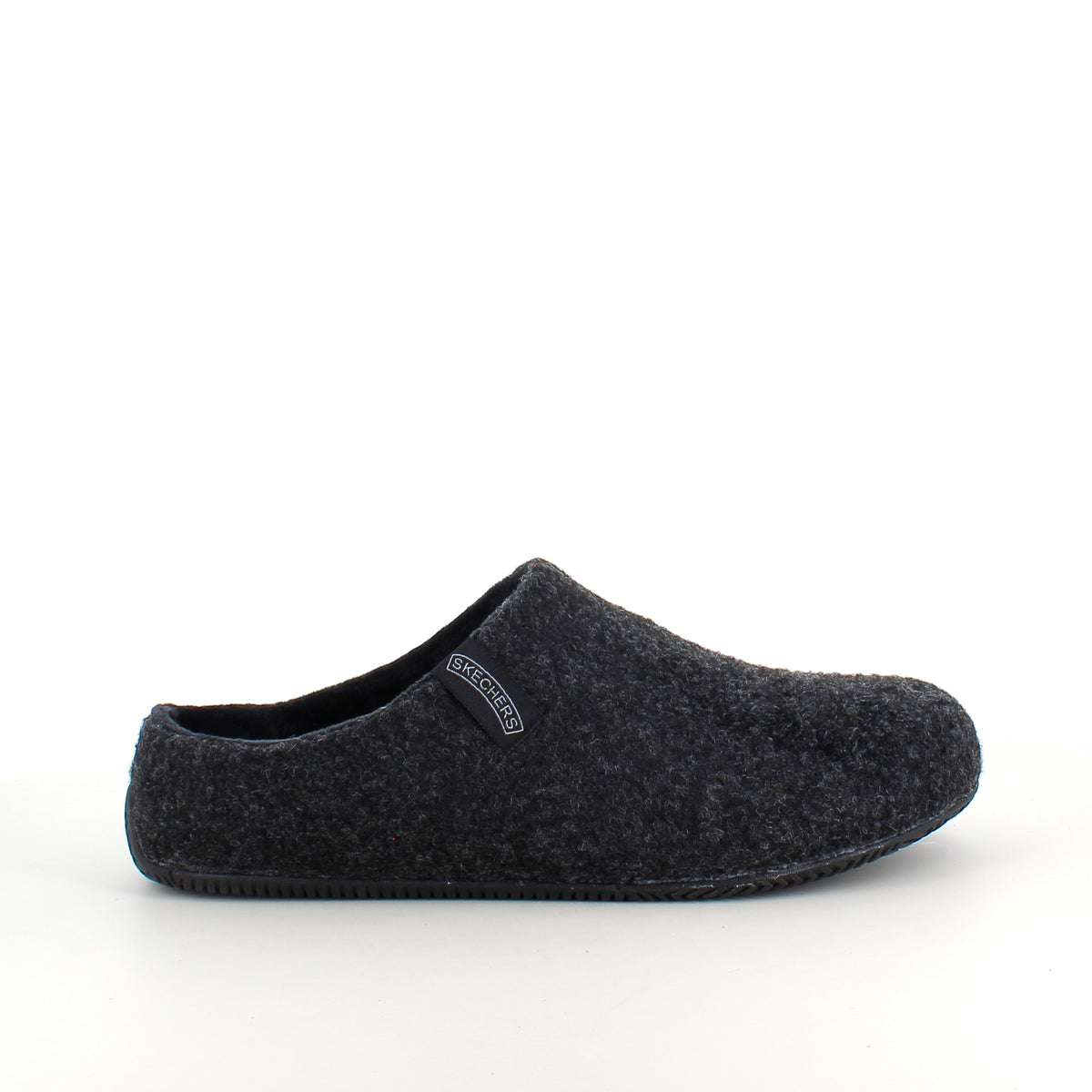 Skechers hjemmesko – bred pasform med Memory Foam og åben hæl