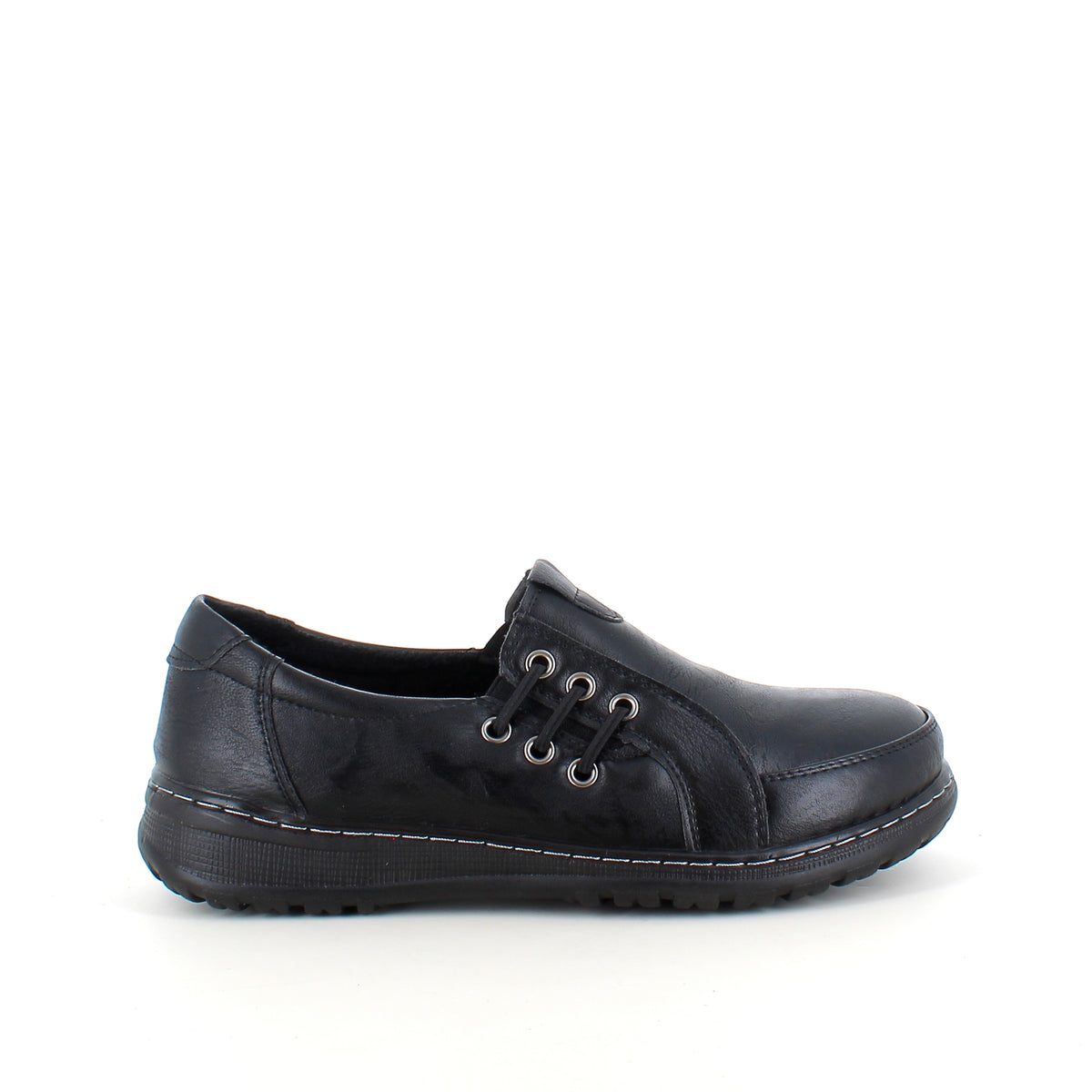 Slip-on sko med blød polstring