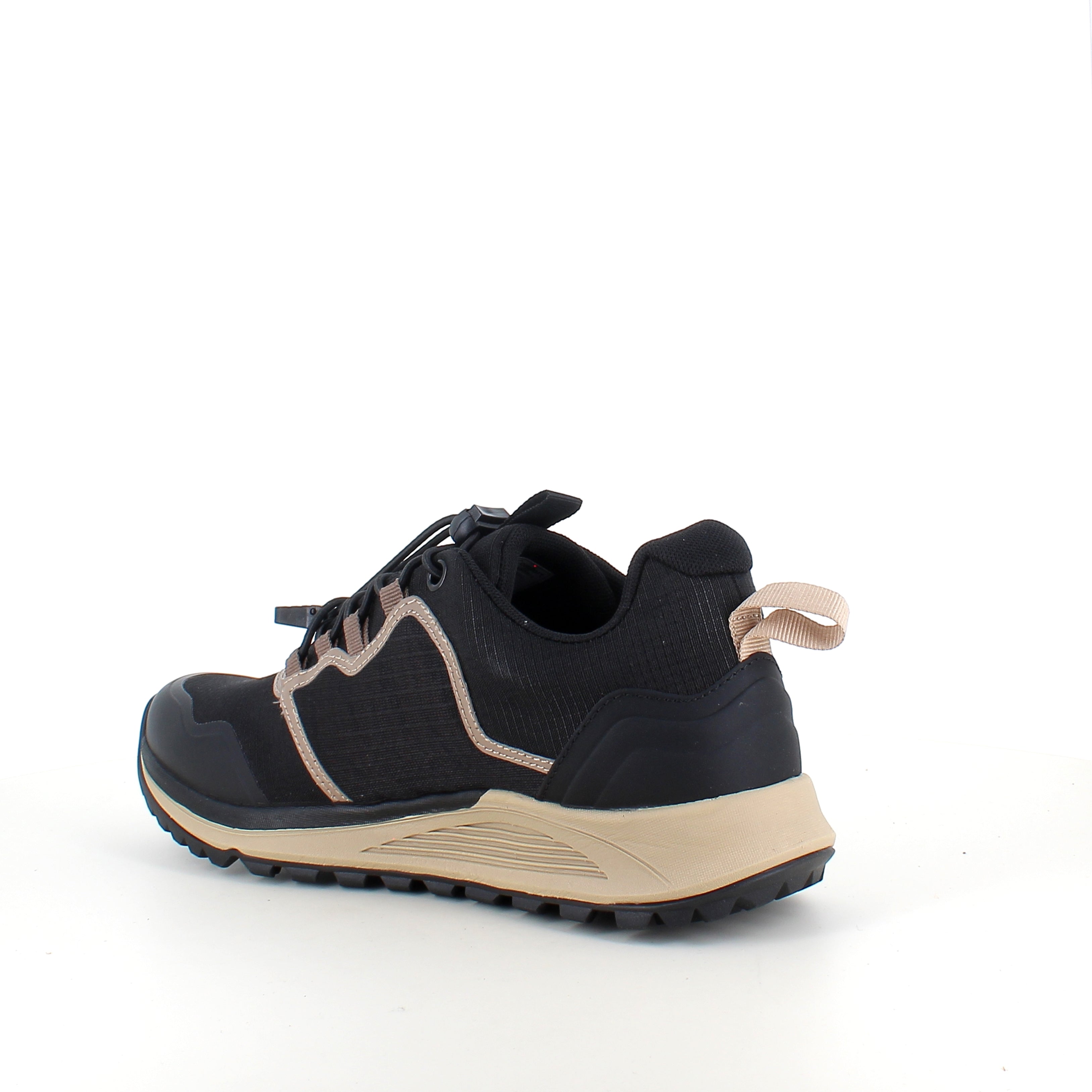 Green Comfort outdoorsko – sort med H-læst, svangstøtte & GreenTex