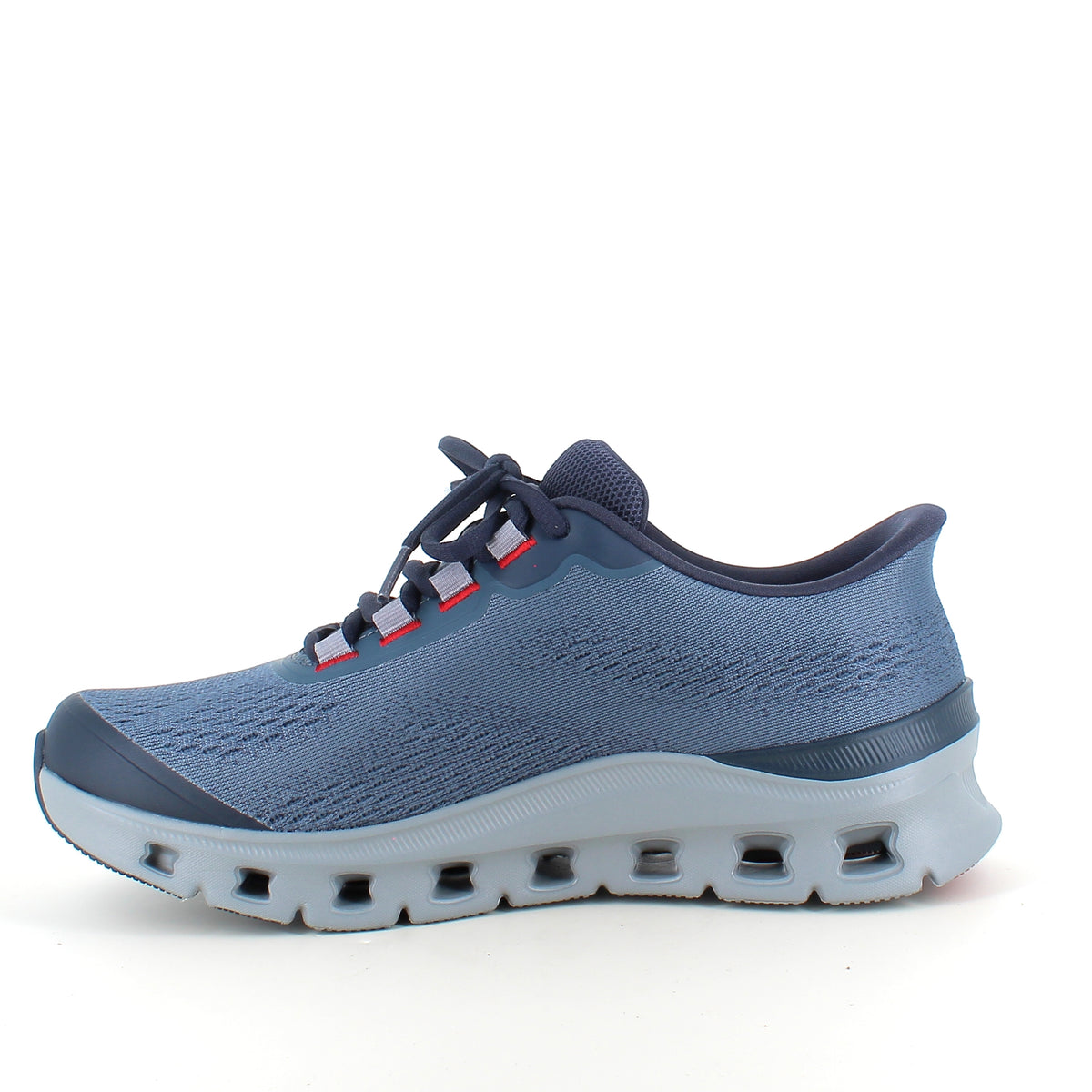 Blå Skechers Glide-Step Pro – vandtæt Slip-ins sko med Memory Foam