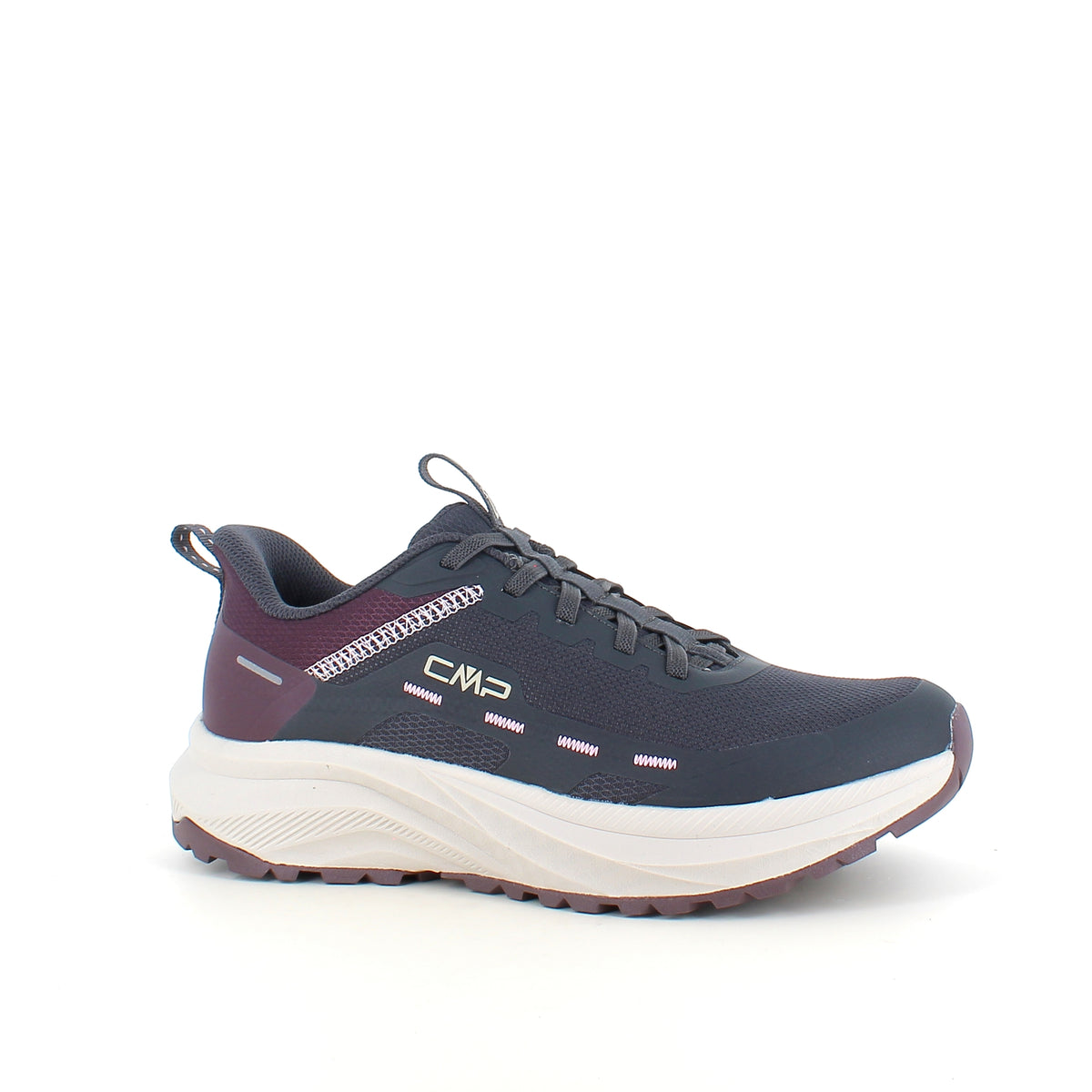 CMP Kymber Easy-Fit – mørkegrå sneaker med elastiksnørebånd