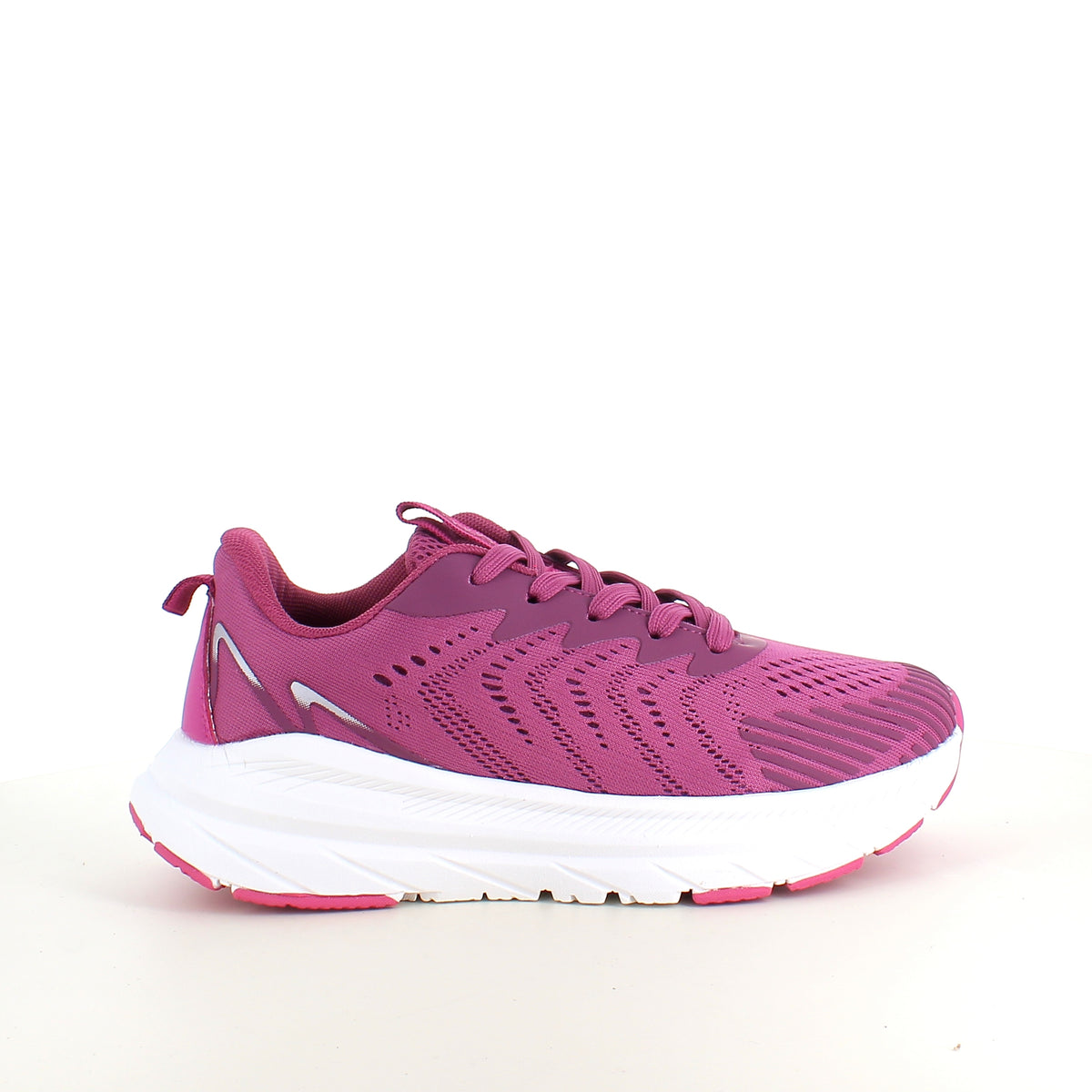 Endurance lilla sneaker med hvid bund – åndbar komfort