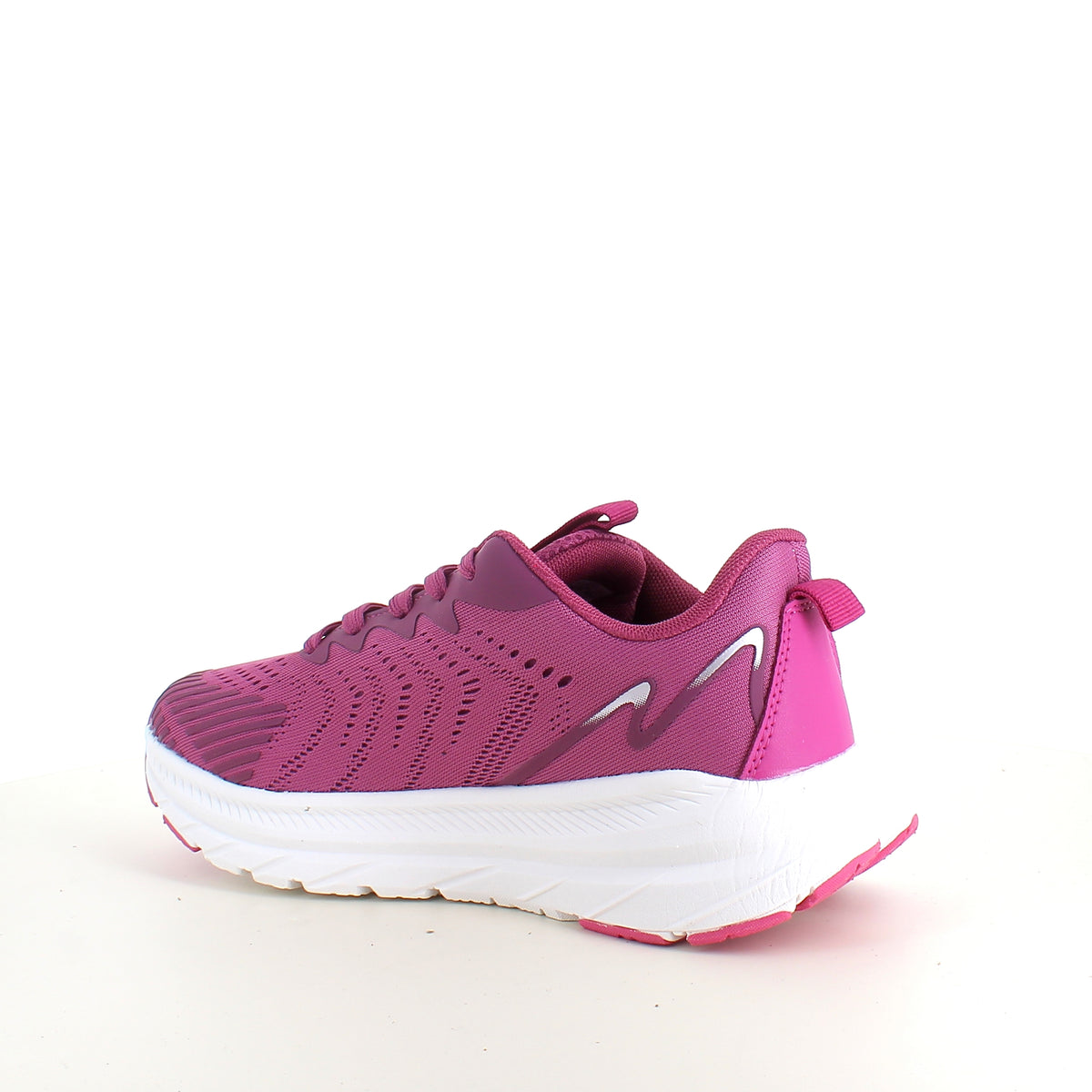 Endurance lilla sneaker med hvid bund – åndbar komfort