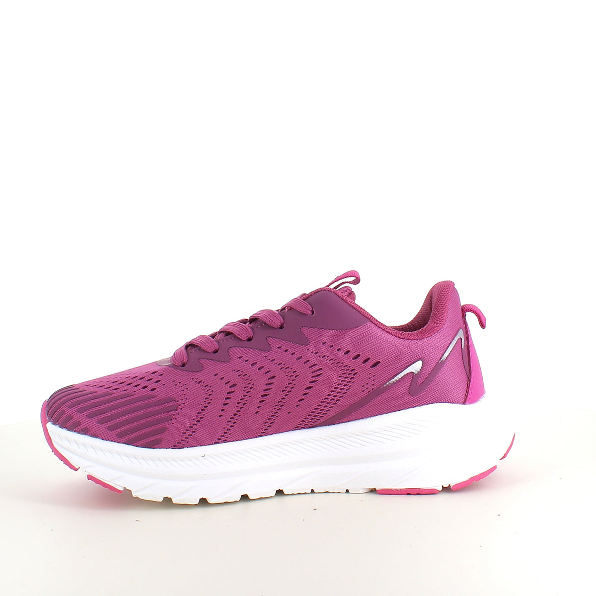 Endurance lilla sneaker med hvid bund – åndbar komfort