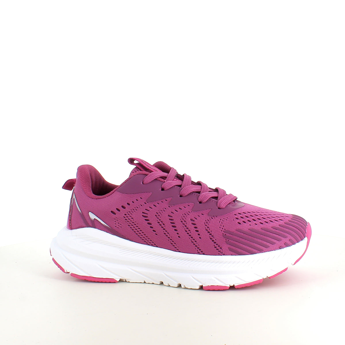 Endurance lilla sneaker med hvid bund – åndbar komfort