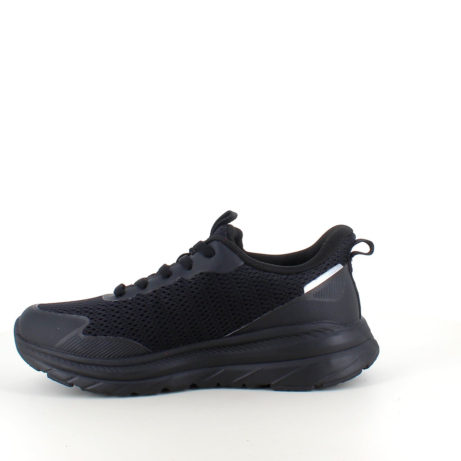 Endurance Beliso StepGo – sort unisex sneaker til kvinder & mænd