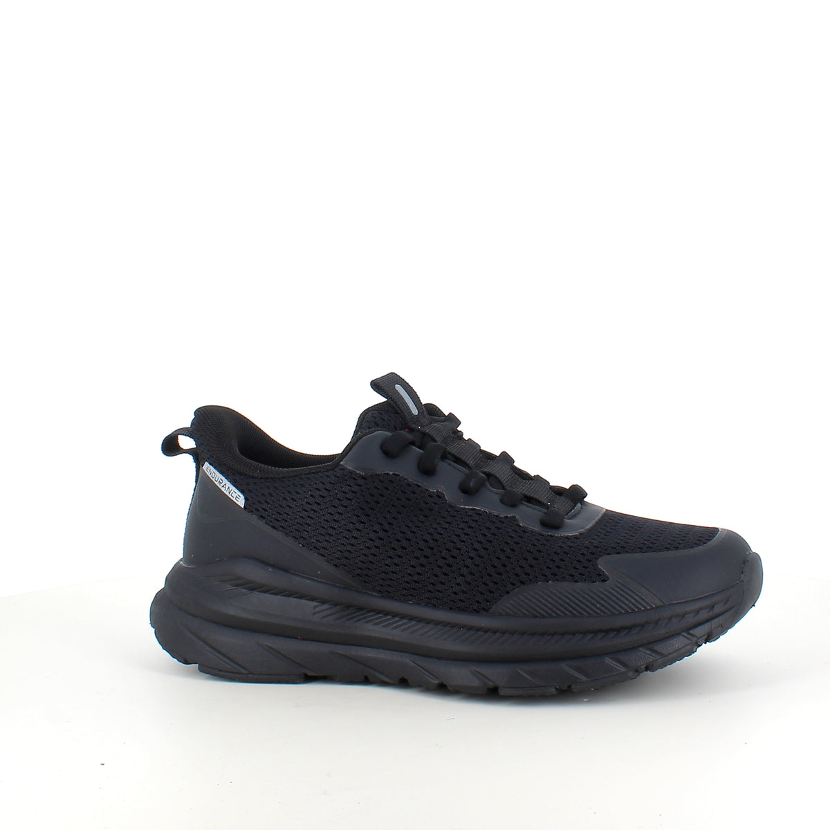 Endurance Beliso StepGo – sort unisex sneaker til kvinder & mænd