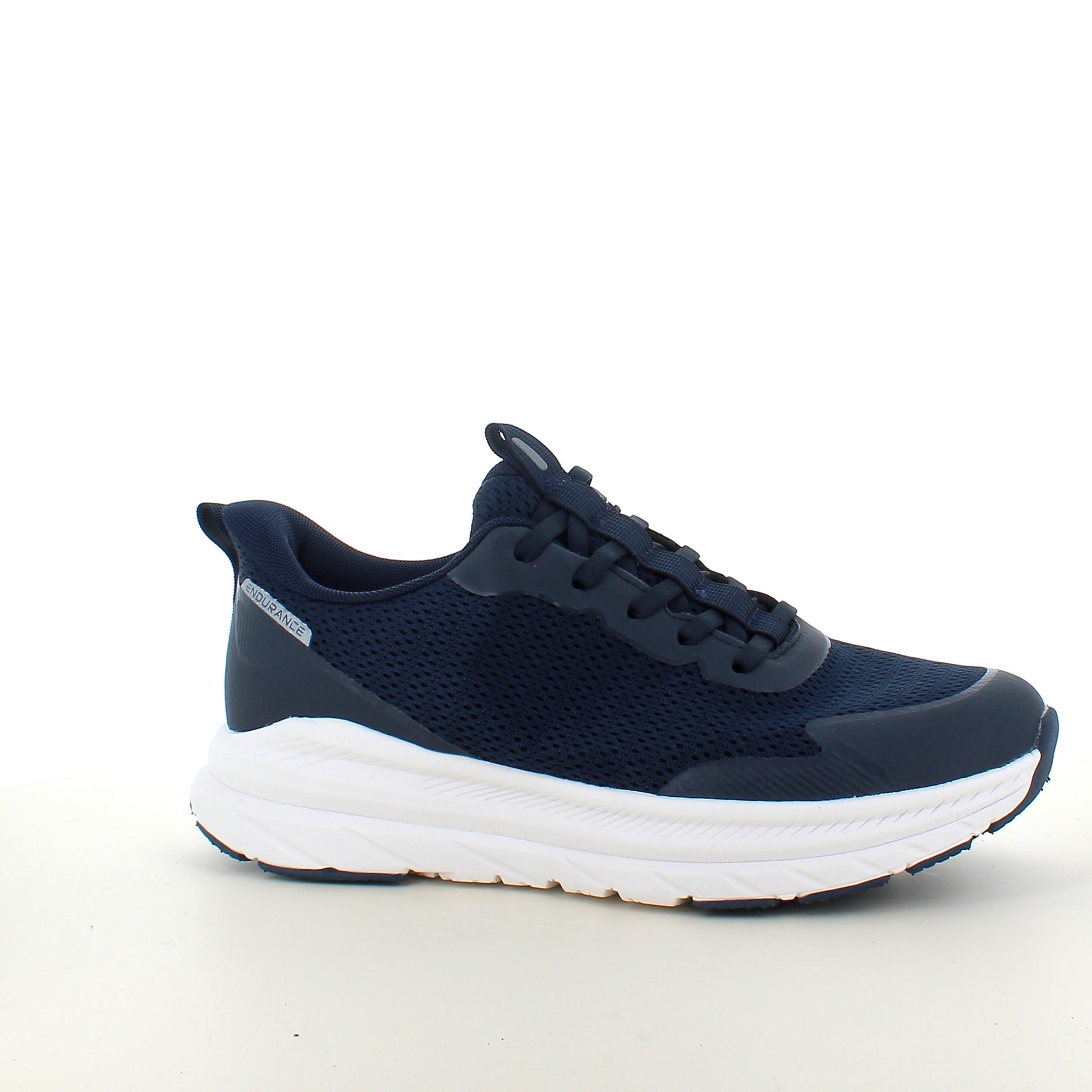Endurance Beliso StepGo – mørkeblå unisex sneaker med hands-free funktion