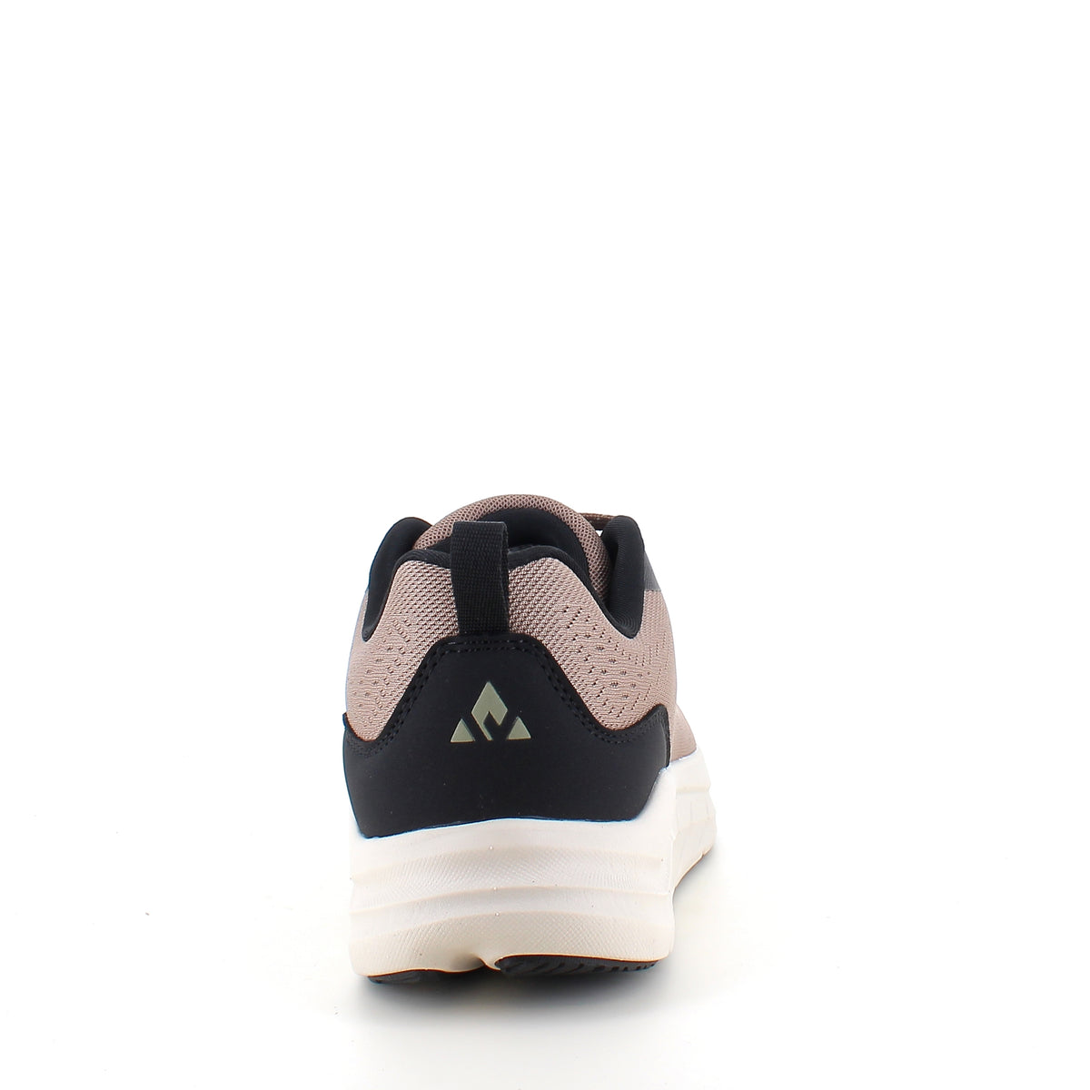 Ekstra bred sneaker med stødabsorbering og åndbar overdel i taupe