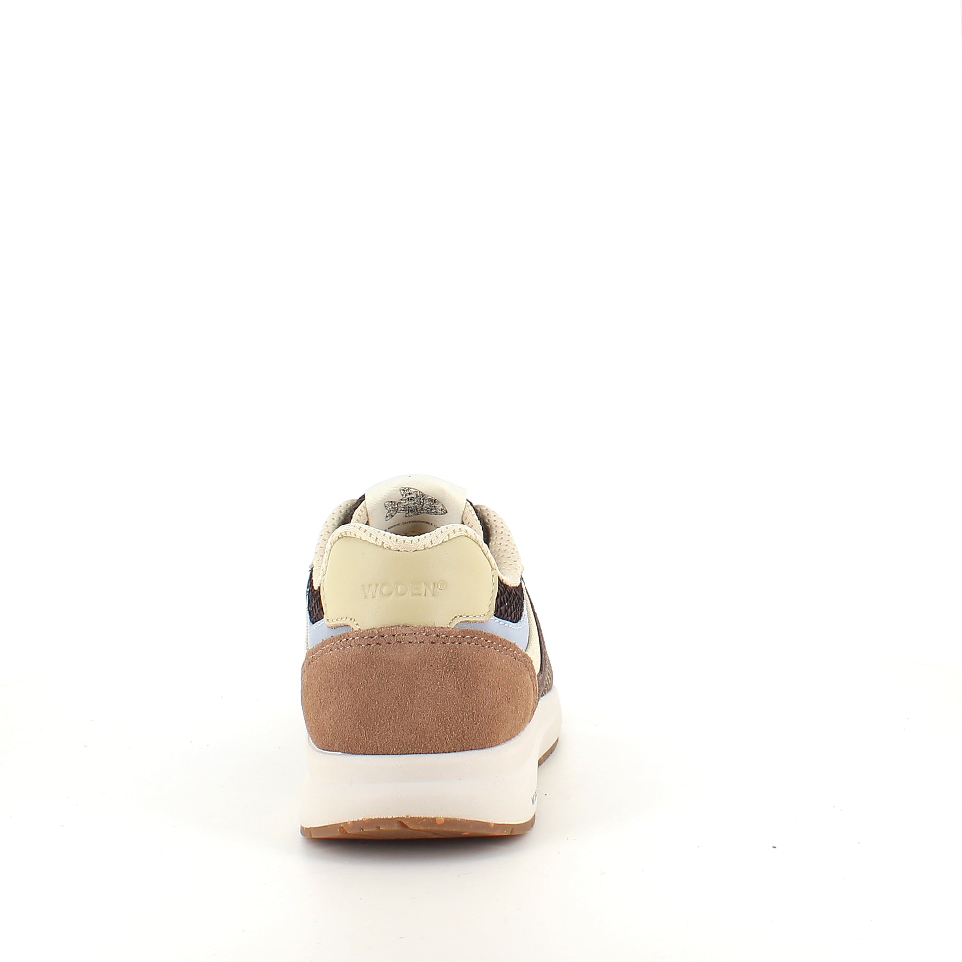 Woden Rigmor Open Mesh – let & åndbar sneaker i Chocolate Multi