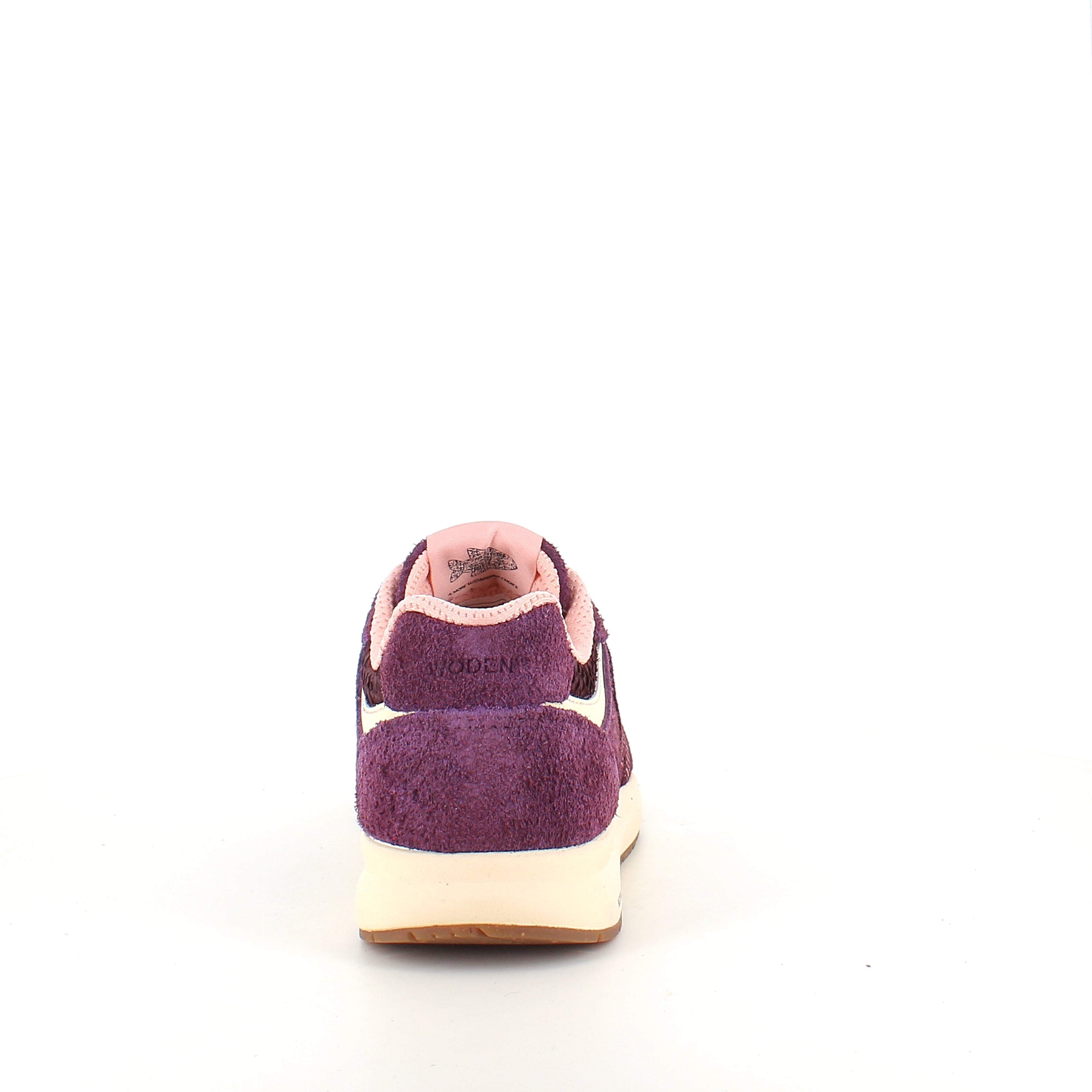 Woden Rigmor Suede – lyngfarvet sneaker i ruskind med blød komfort