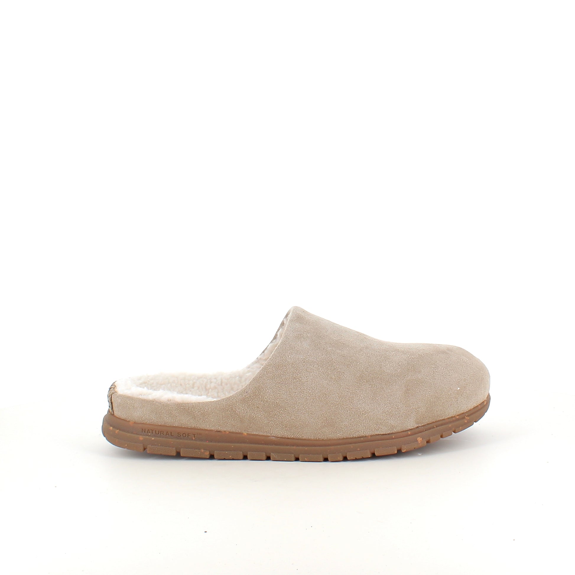 WODEN Silvi Warm - Varm beige hjemmesko med svangstøtte & blød komfort