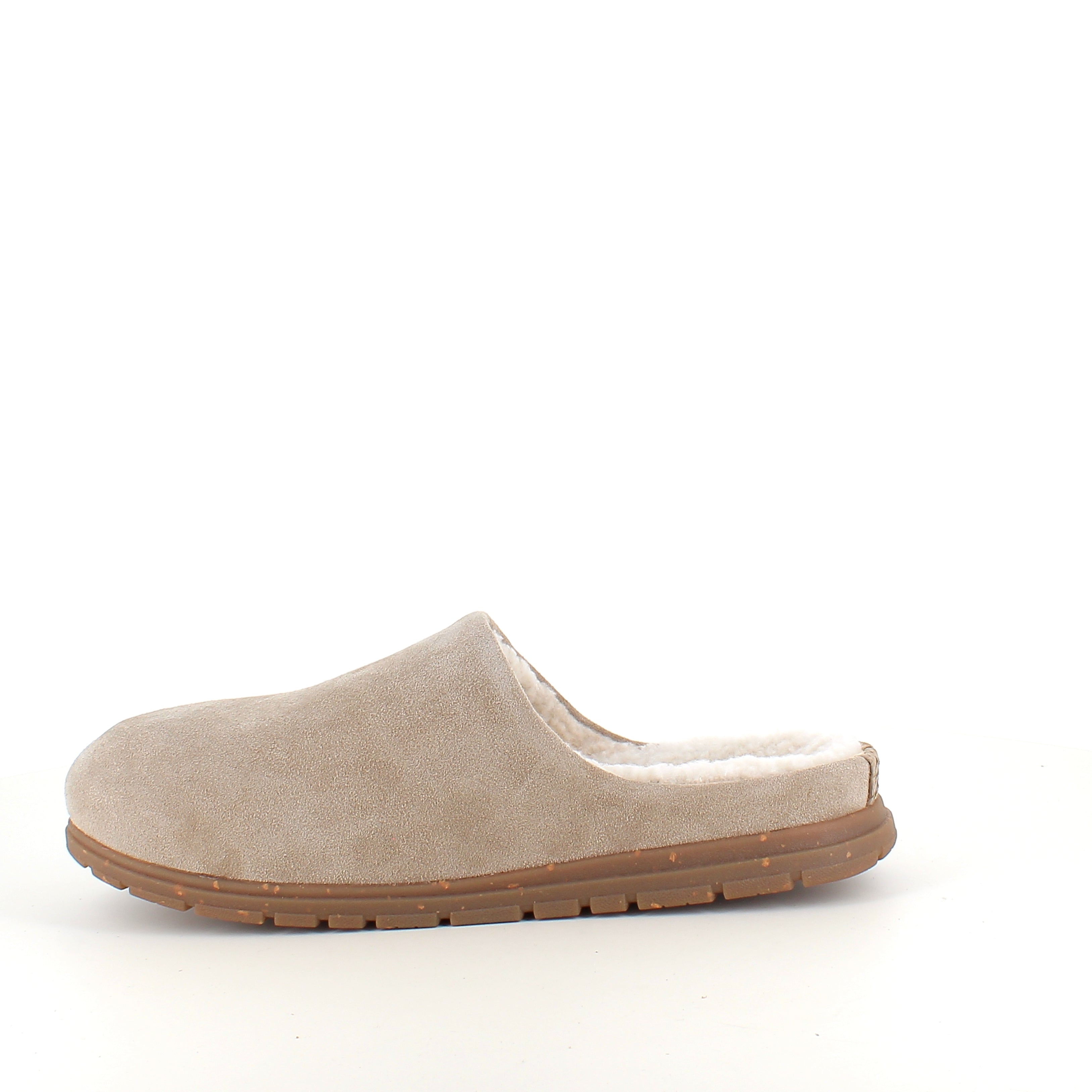 WODEN Silvi Warm - Varm beige hjemmesko med svangstøtte & blød komfort