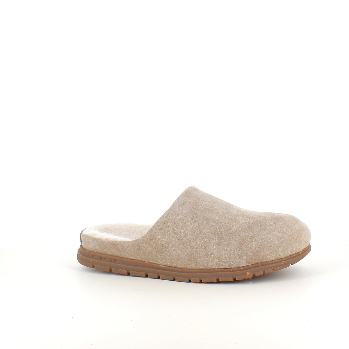 WODEN Silvi Warm - Varm beige hjemmesko med svangstøtte & blød komfort