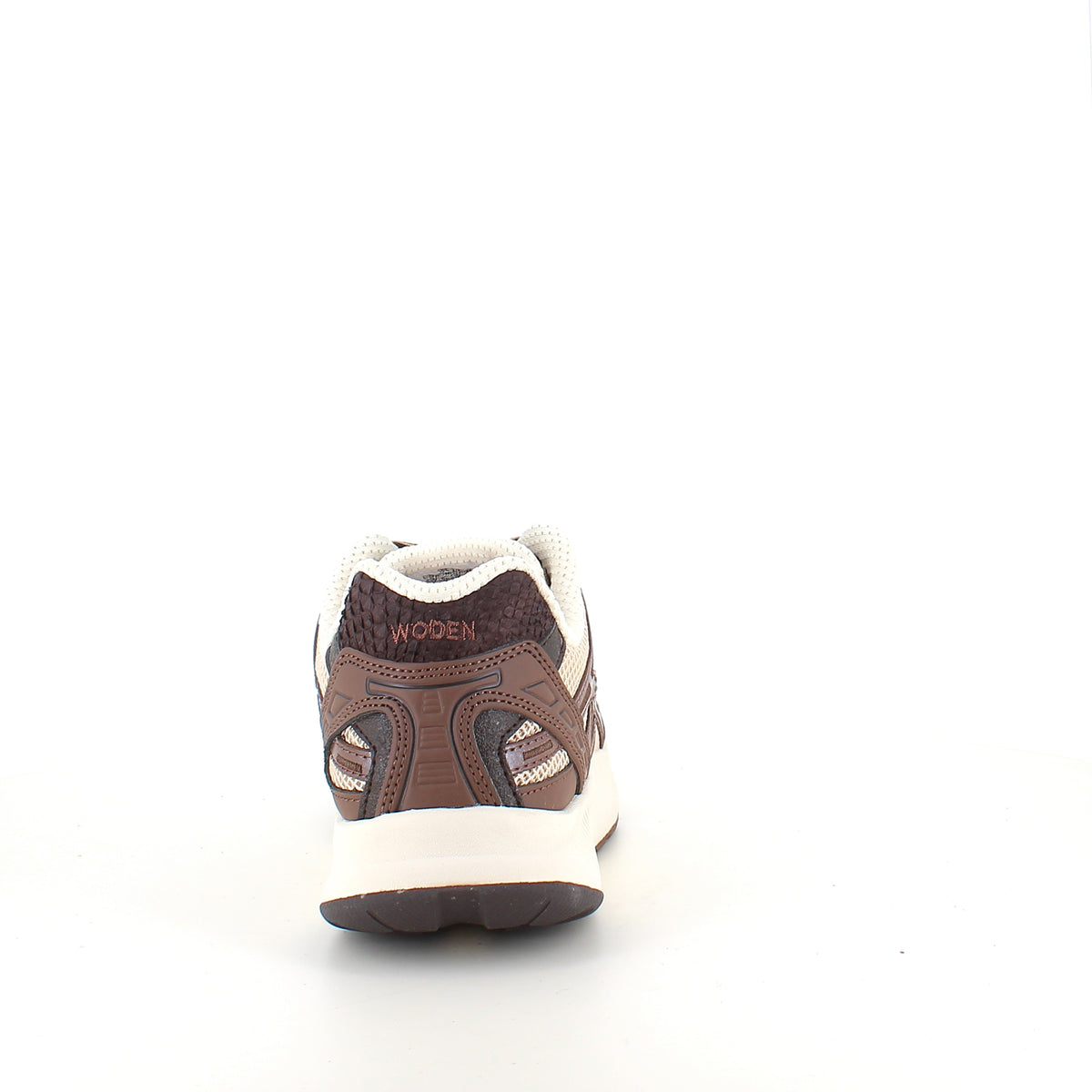 Woden Freja Runner – brun sneaker med let gængesål
