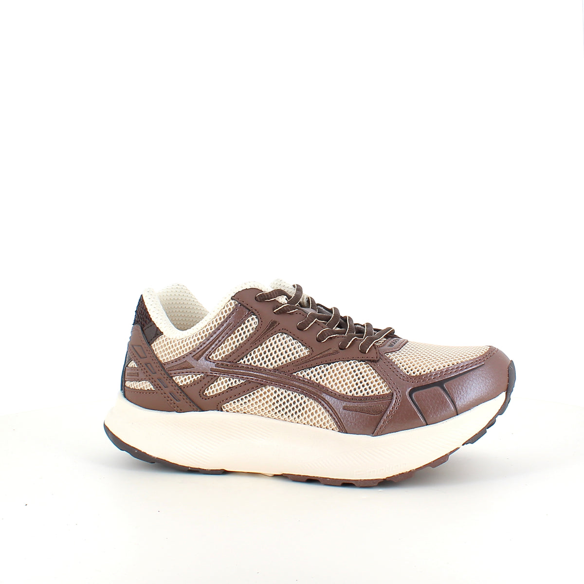 Woden Freja Runner – brun sneaker med let gængesål