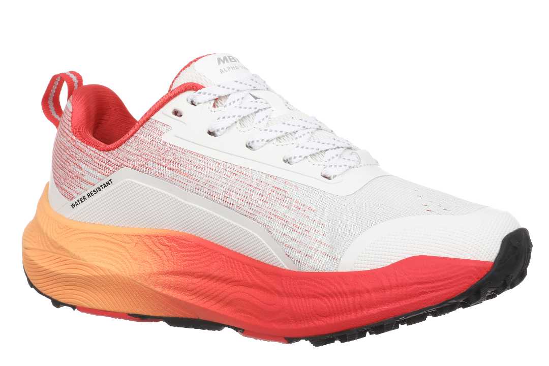 MBT Alpha 1000 White/Red – Outdoor sneakers med støtte & ekstra greb