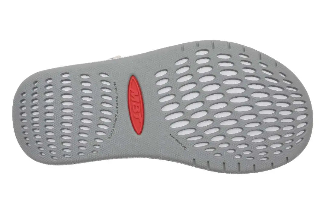 MBT Kisumu 3S Silver – Komfortable sandaler med støtte & justerbar pasform