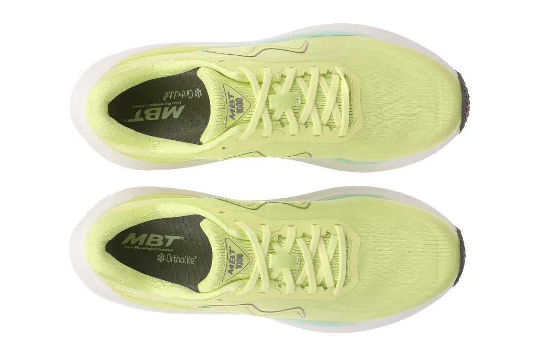 MBT 1000 Lime – Åndbare komfort sneakers med støtte til aktive dage