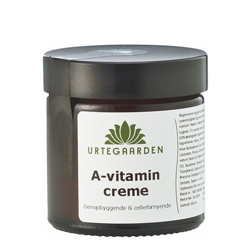 Urtegaarden A-vitamin creme – Fugtgivende ansigtscreme til alle hudtyper