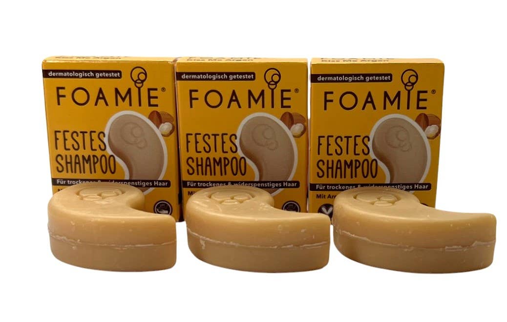FOAMIE fast shampoo i rejsestørrelse