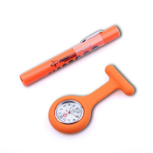 Silikonesygeplejeur og penlygte