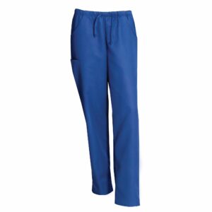 Nybo Blå Unisex Heart Pull-on Bukser, Åndbar, Elastik i Talje