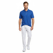 Nybo Kongeblå Herre Basic Polo Shirt, Brystlomme, Slidstærk