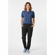 Nybo Blå Melange Dame Prowear Polo, Ekstra Slidstærk