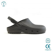 Autoklaverbar clog med skridhæmmende såler