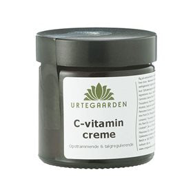 Urtegaarden C-vitamin creme – Opstrammende ansigtscreme til fedtet, kombineret og moden hud