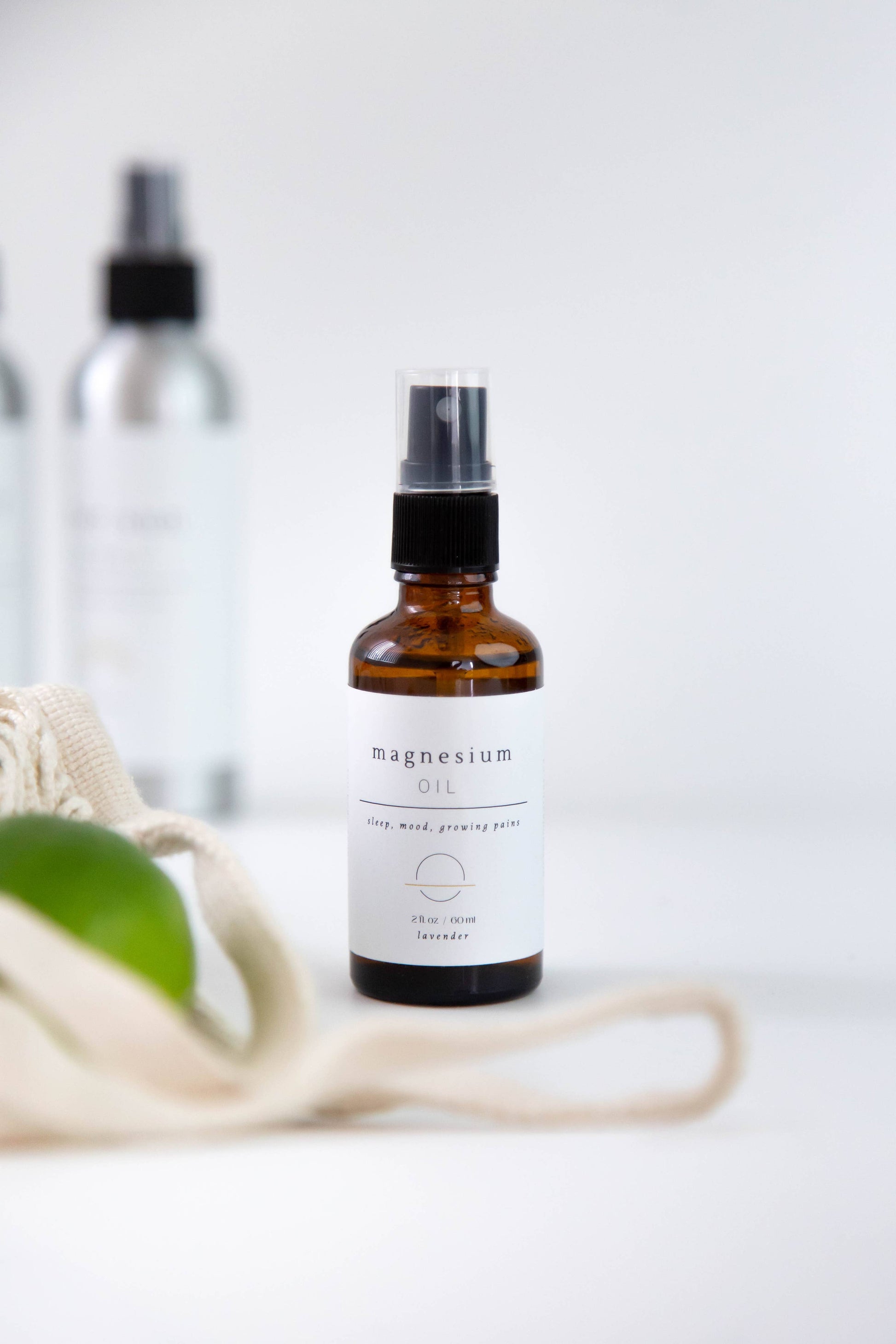Magnesiumspray: Lavendel æterisk olie / 3,34 oz/100 ml