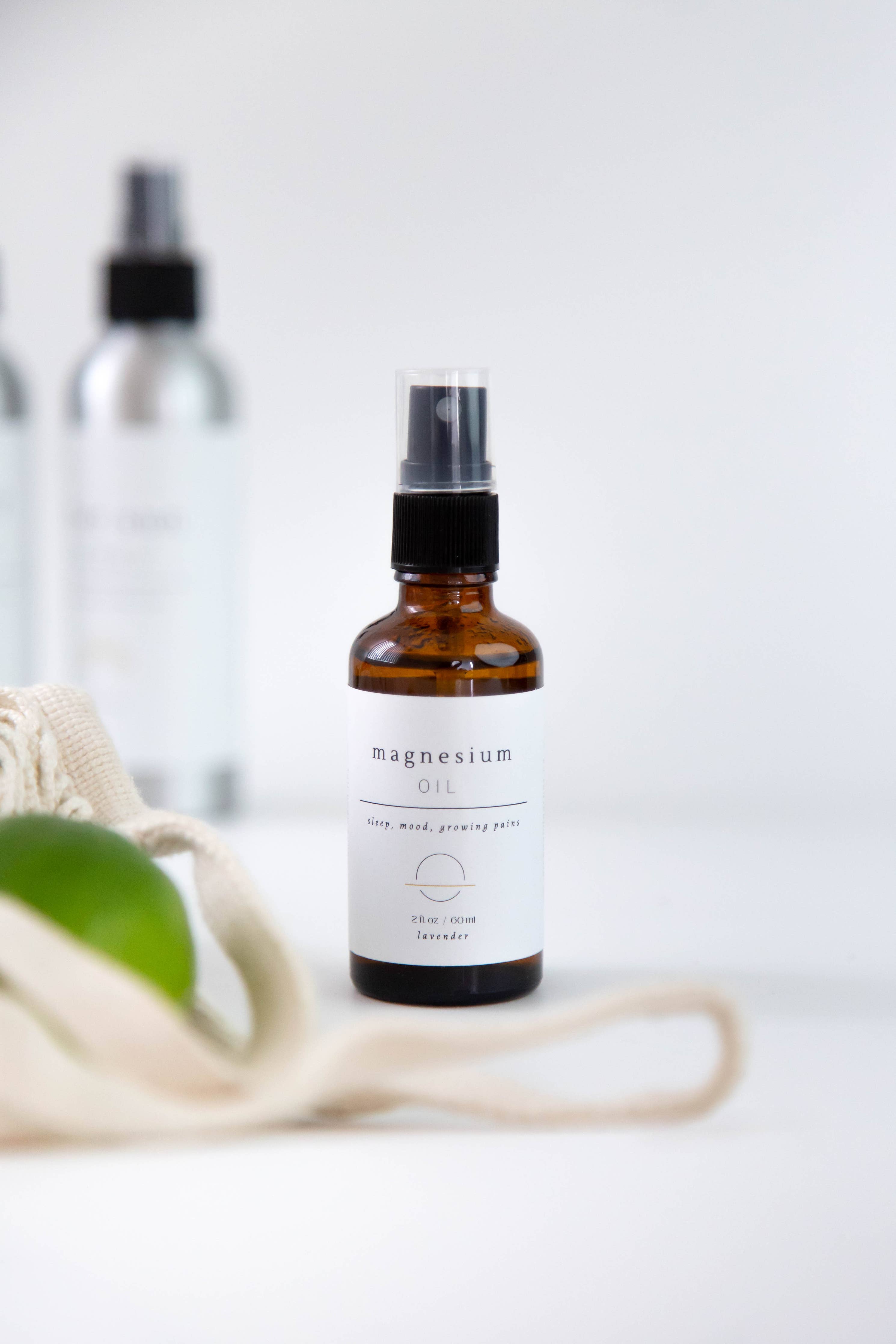 Magnesiumspray: Lavendel æterisk olie / 3,34 oz/100 ml