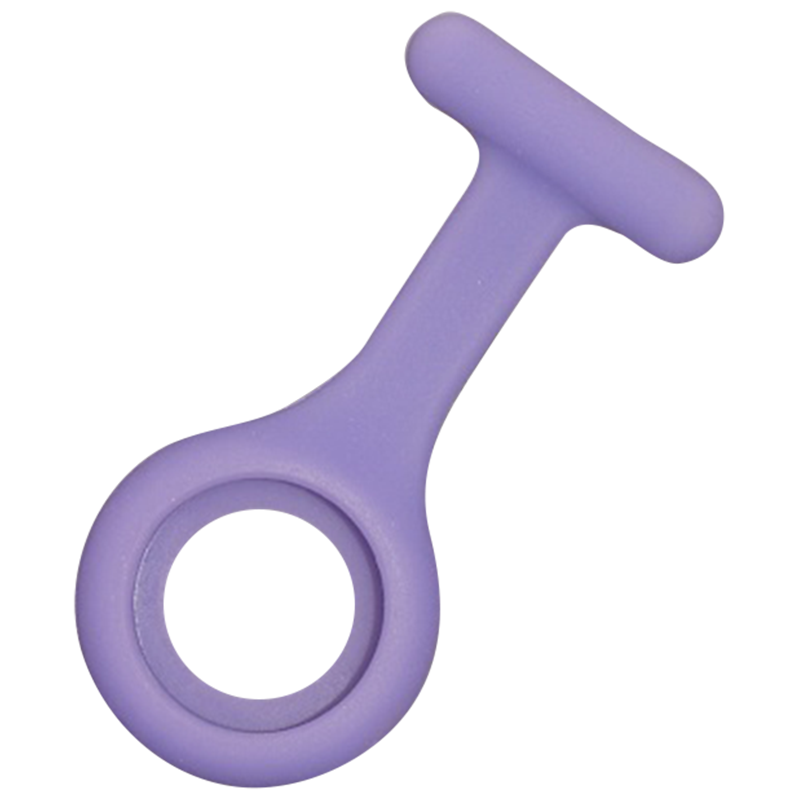 Silikone sygeplejeur med hvid urskive & 3 ekstra covers – praktisk, hygiejnisk & let at aflæse