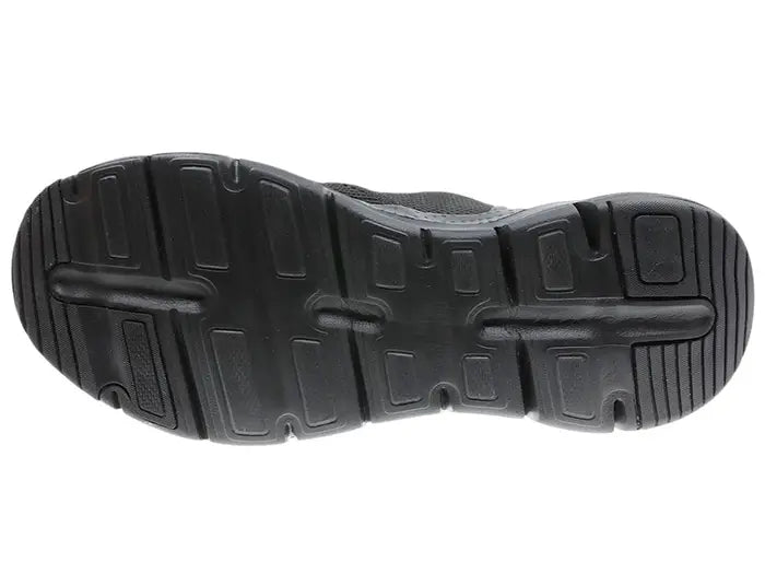Let slip-on sko i sort – åndbar og nem at tage på