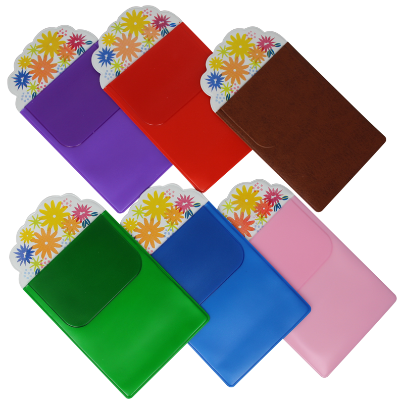 Lommebeskytter med blomster