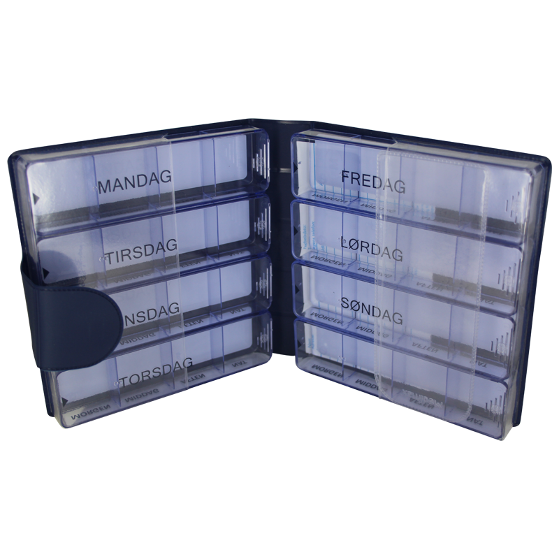 Demopakke på medicinæsker