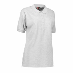 Nybo Grå Melange Dame Prowear Polo, Ekstra Slidstærk