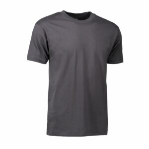 Nybo Koksgrå Herre Basic T-Shirt, Klassisk Model, Holder Faconen