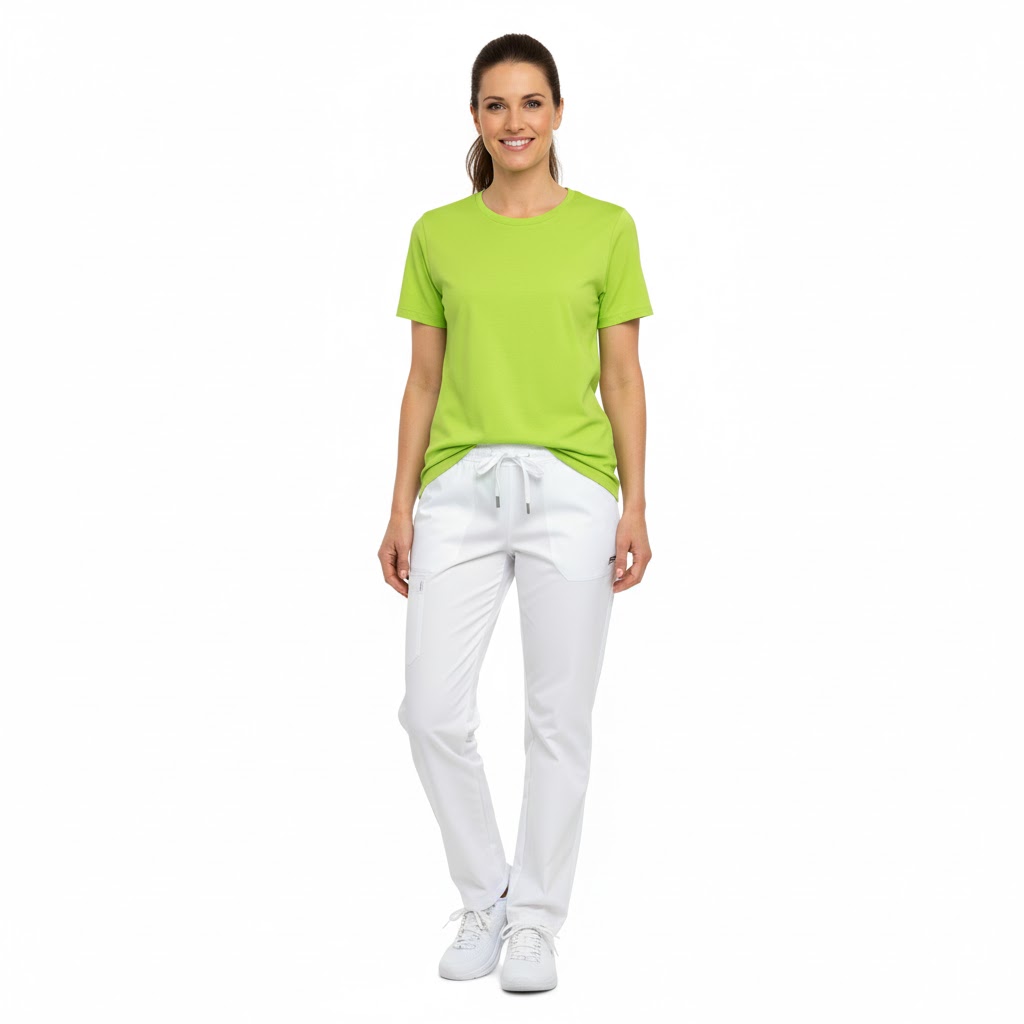 Nybo Lime Dame Prowear T-Shirt, Ekstra Slidstærk, Formstabil