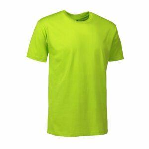 Nybo Lime Herre Basic T-shirt, Klassisk Model, Holder Faconen