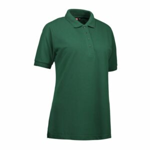 Nybo Grøn Dame Prowear Poloshirt, Ekstra Slidstærk, Forkrympet