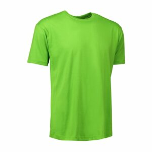 Nybo Æblegrøn Herre Basic T-shirt, Klassisk Model, Slidstærk, Komfort