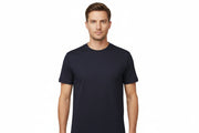 Slidstærk t-shirt i navy til mænd