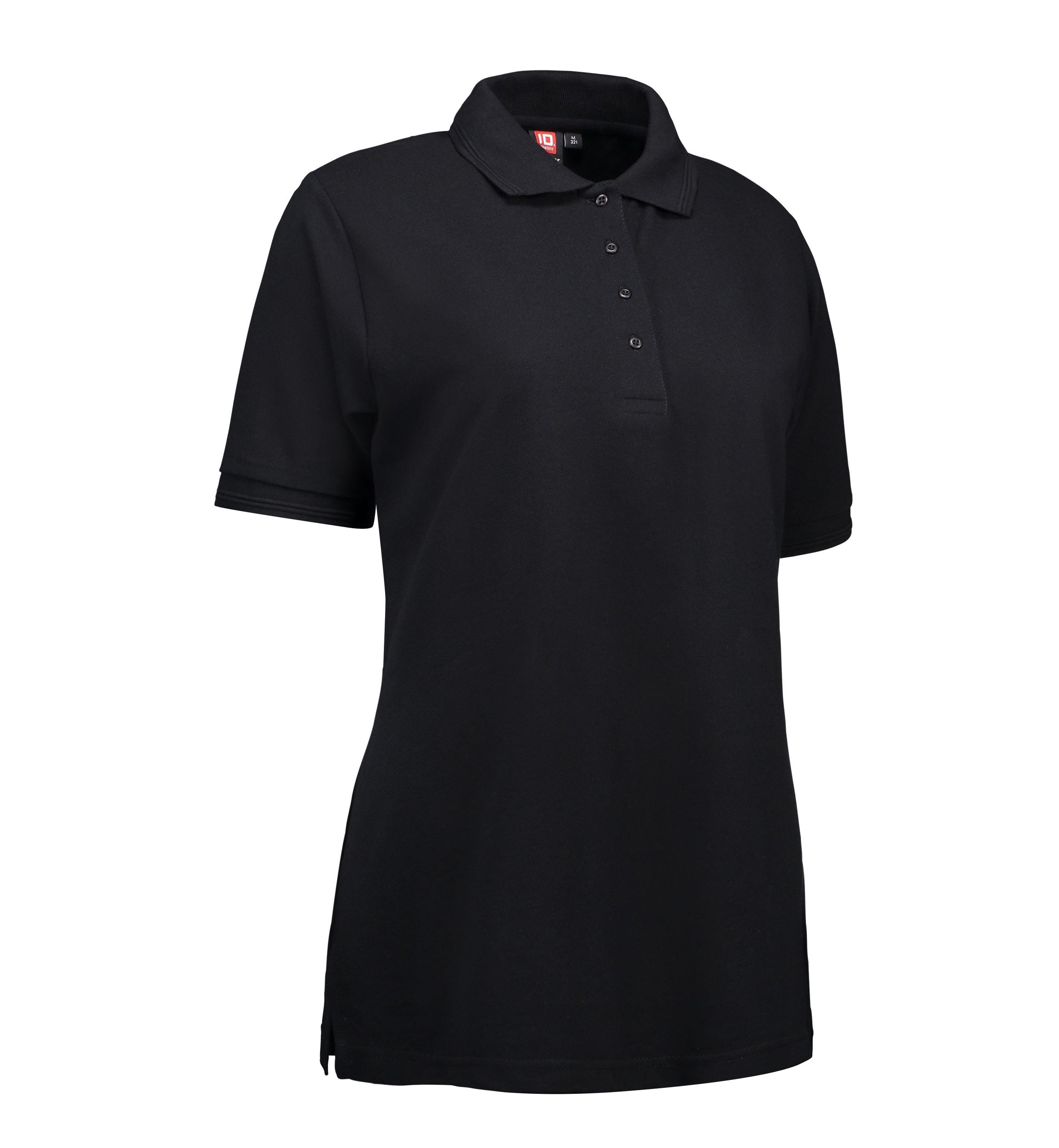 Slidstærk dame polo t-shirt i sort